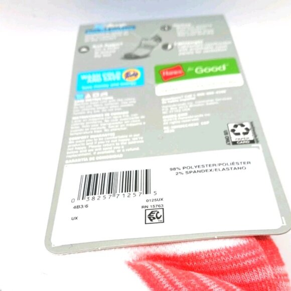 Hanes Women's Socks X Temp Breathable Socks 12   Pairs Size 5 To 9 New with Tags - Picture 5 of 7